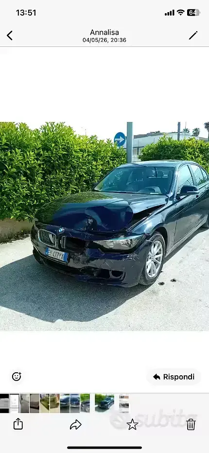 Usata BMW 318 116 CV (85 kW) 2003 Berlina