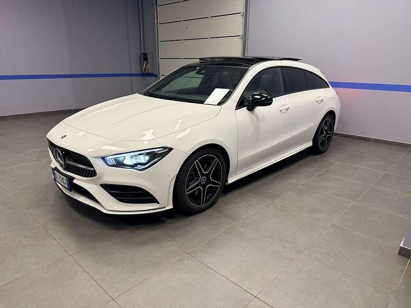 Usata Mercedes CLA200 Shooting Brake Premium 150 CV (110 kW) 2022 Digital white Station wagon