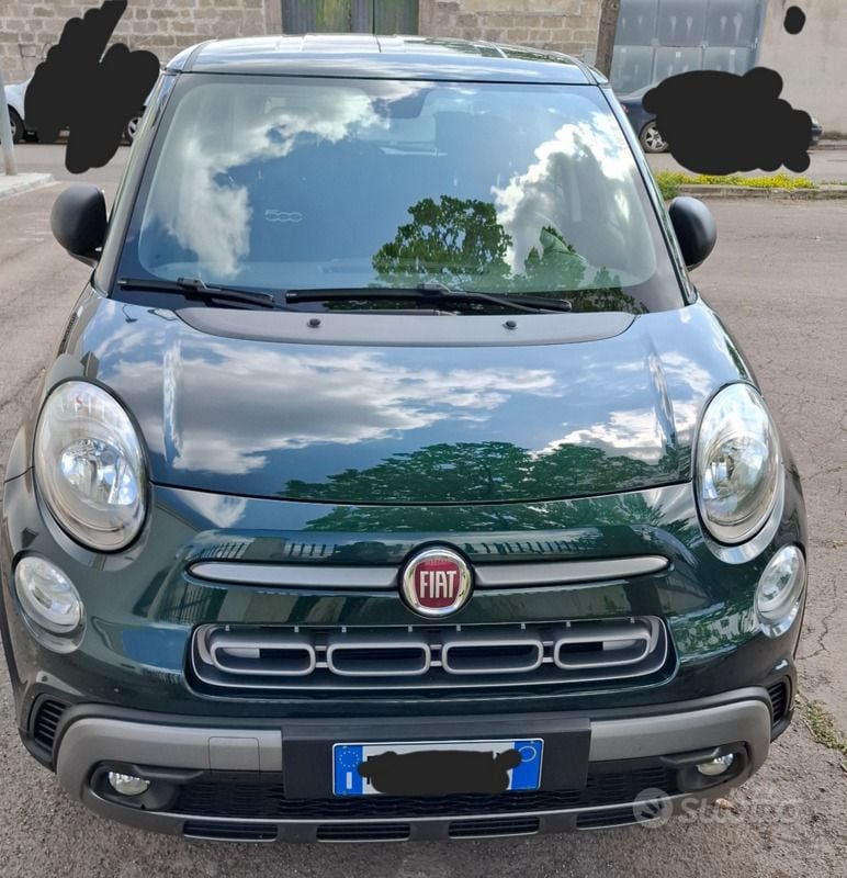 Usata Fiat 500L 95 CV (69 kW) 2019 Verde Monovolume