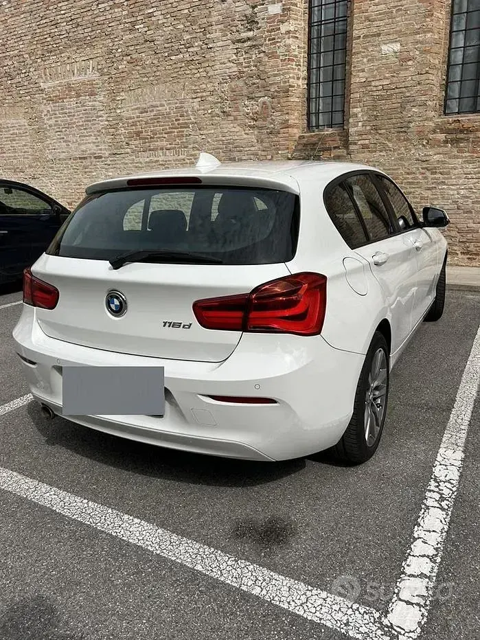 Usata BMW 116 116 CV (85 kW) 2016 Bianco Utilitaria