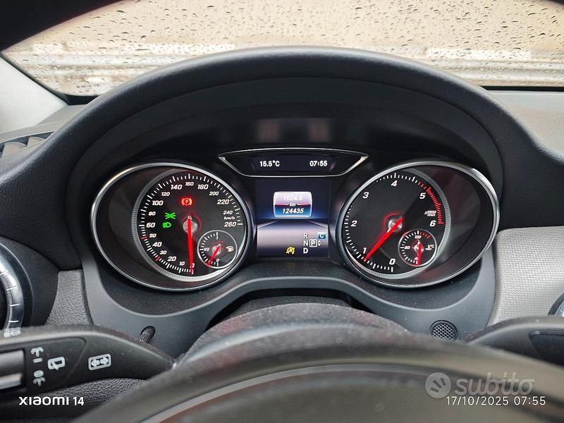 Usata Mercedes CLA180 110 CV (80 kW) 2018 Nero Berlina