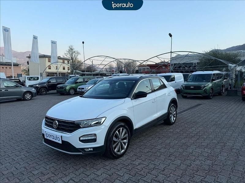 Usata VW T-Roc Style 116 CV (85 kW) 2018 Bianco SUV