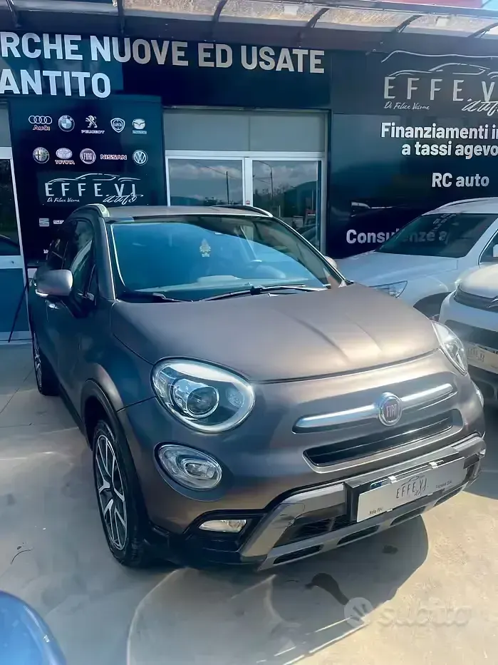 Usata Fiat 500X Cross Plus 170 CV (125 kW) 2016 Grigio SUV