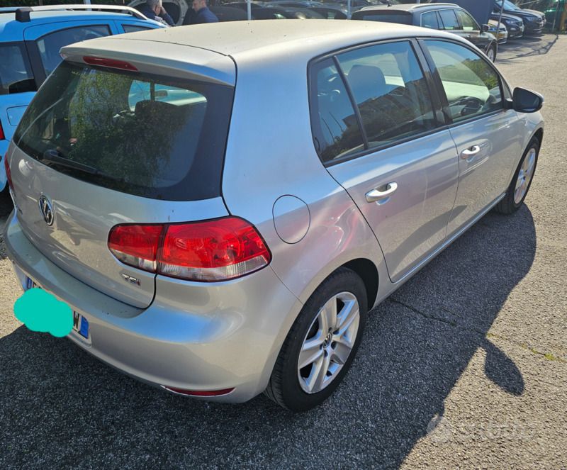 Usata VW Golf VI 122 CV (89 kW) 2010 Grigio Utilitaria