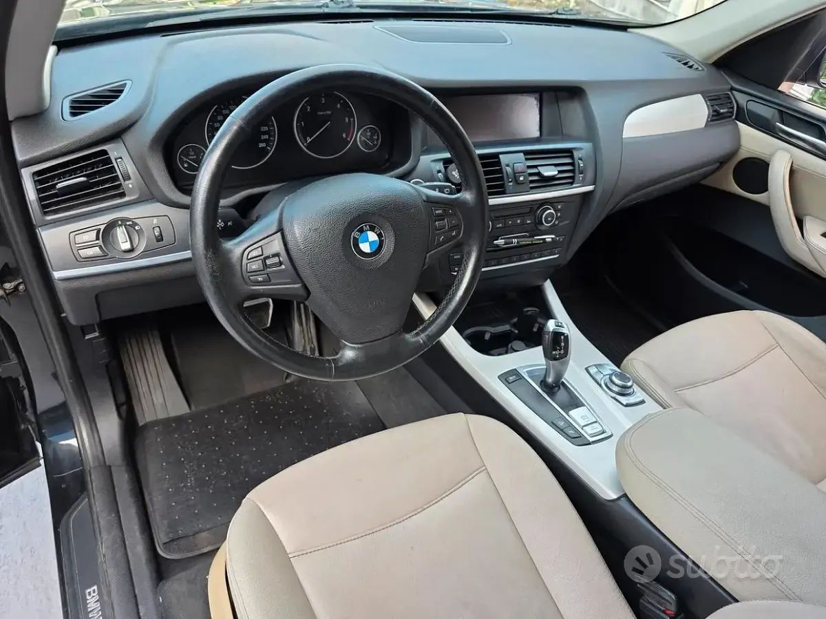 Usata BMW X3 184 CV (135 kW) 2012 Nero SUV