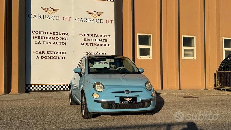 Usata Fiat 500 69 CV (50 kW) 2010 Blu Berlina
