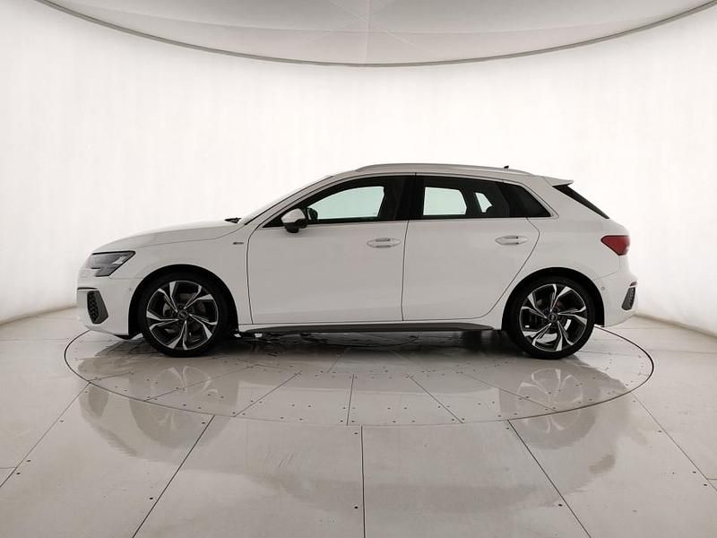 Usata Audi A3 Sportback e-tron S-Line 150 CV (110 kW) 2022 Bianco Utilitaria