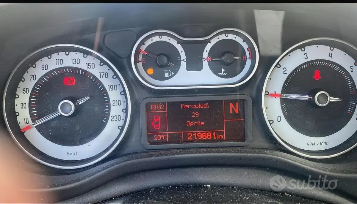 Usata Fiat 500L 95 CV (69 kW) 2016 Grigio Monovolume
