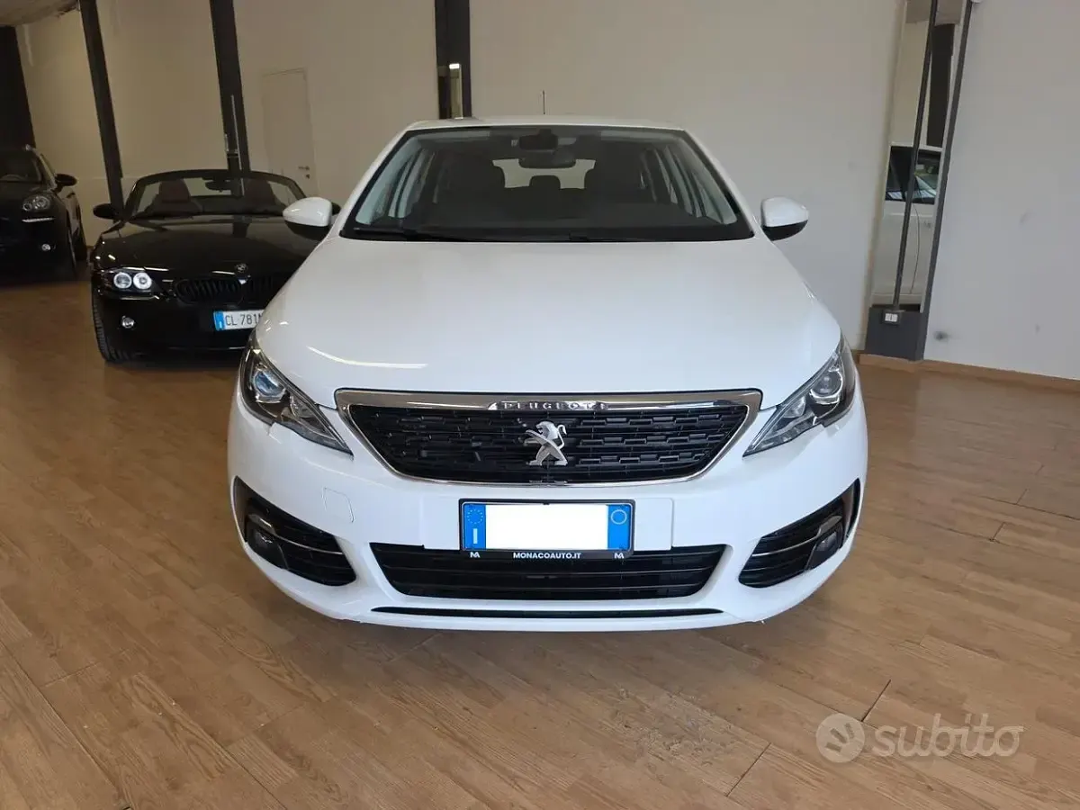 Usata Peugeot 308 Business-Line 99 CV (72 kW) 2019 Bianco Berlina
