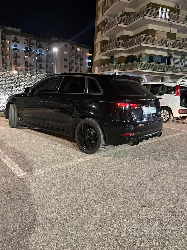 Usata Audi A3 S-Line 2018 Nero Berlina