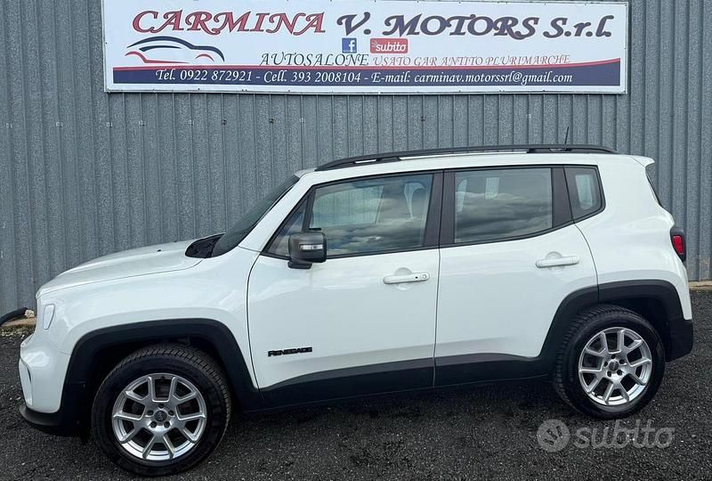 Usata Jeep Renegade Limited 130 CV (95 kW) 2021 Bianco SUV