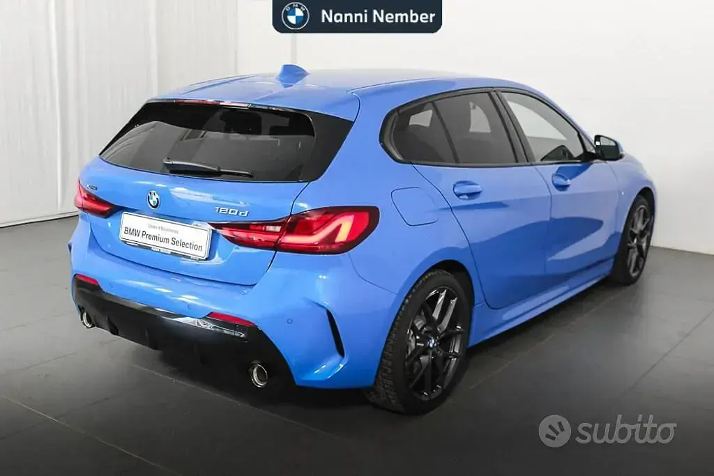 Usata BMW 120 M Sport 190 CV (139 kW) 2021 Blu Utilitaria
