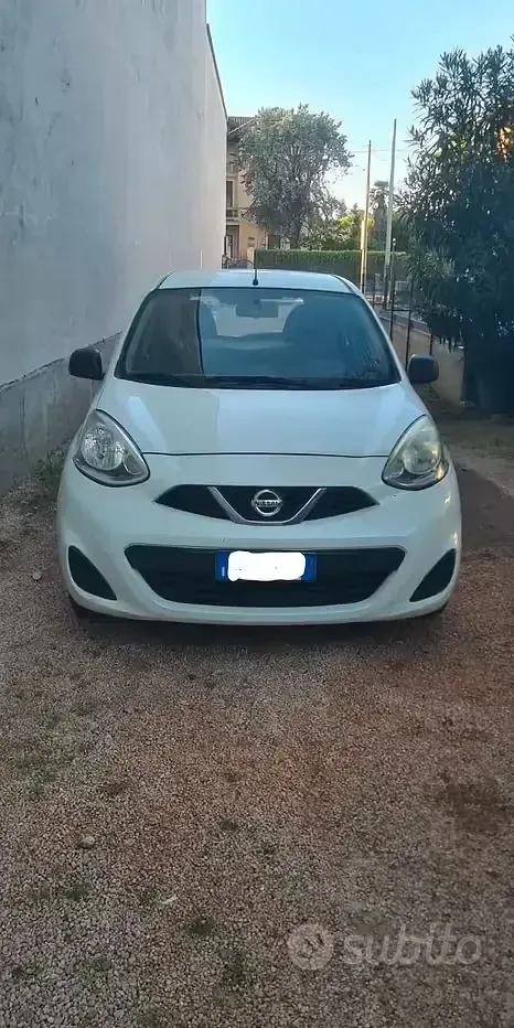 Usata Nissan Micra 68 CV (50 kW) 2016 Bianco Utilitaria