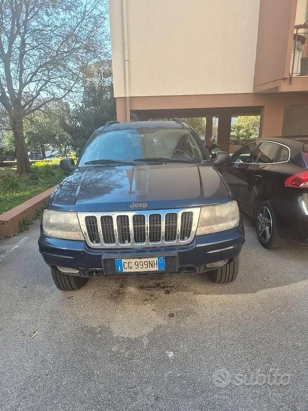 Usata Jeep Grand Cherokee 163 CV (119 kW) 2003 Blu SUV