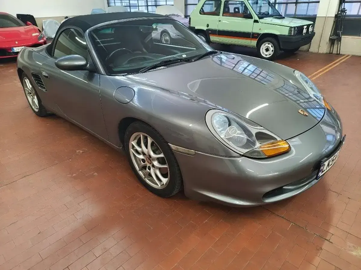 Gebraucht Porsche Boxster 239 PS (175 kW) 2004 Grau Cabrio