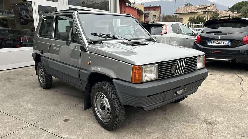 Usata Fiat Panda 4x4 48 CV (35 kW) 1985 Argento metallizato Utilitaria