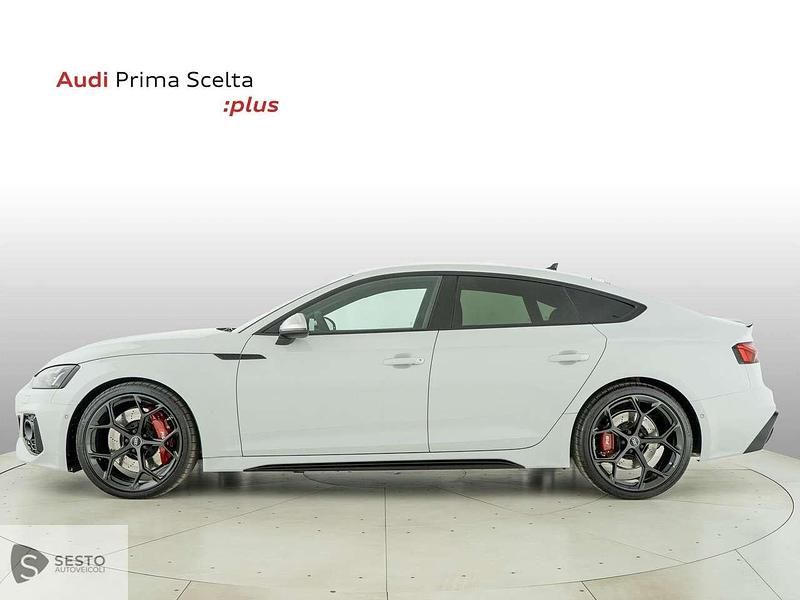 Nuova Audi RS5 Sportback Ambiente 450 CV (330 kW) 2025 Bianco ghiaccio metallizzato Coupé