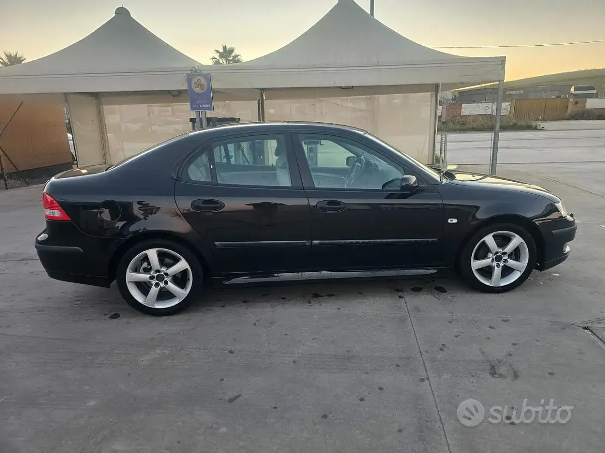 Usata Saab 9-3 175 CV (128 kW) 2006 Nero Berlina