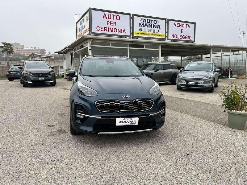 Usata Kia Sportage GT-Line 185 CV (136 kW) 2019 Blu/azzurro SUV