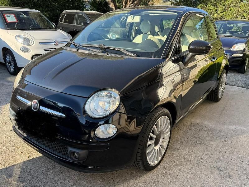 Usata Fiat 500 Lounge 95 CV (69 kW) 2011 Nero Berlina