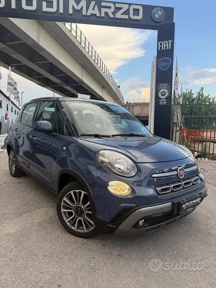 Usata Fiat 500L Lounge 95 CV (69 kW) 2018 Bluazzurro Monovolume