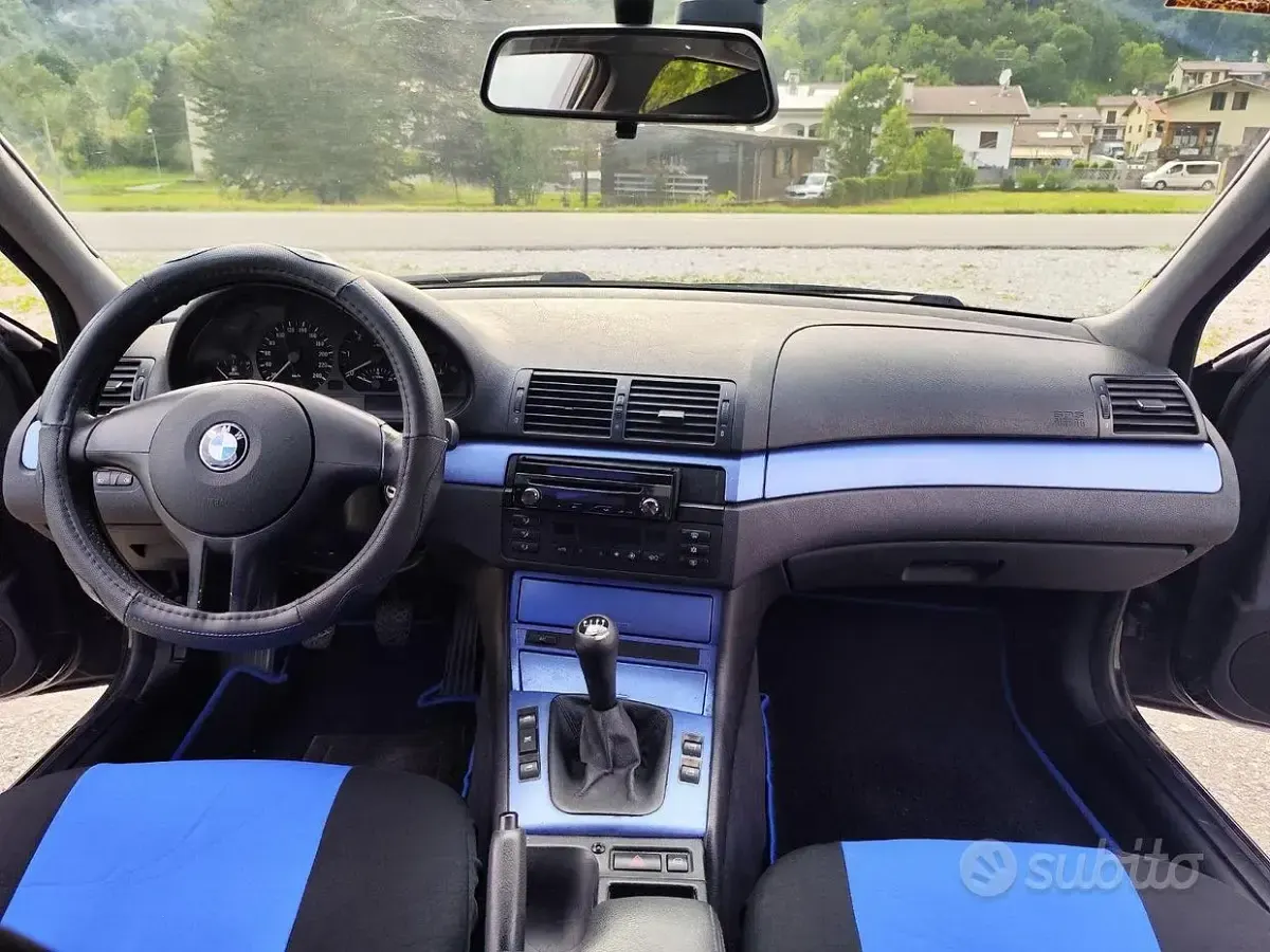 Usata BMW 320 150 CV (110 kW) 2002 Nero Berlina