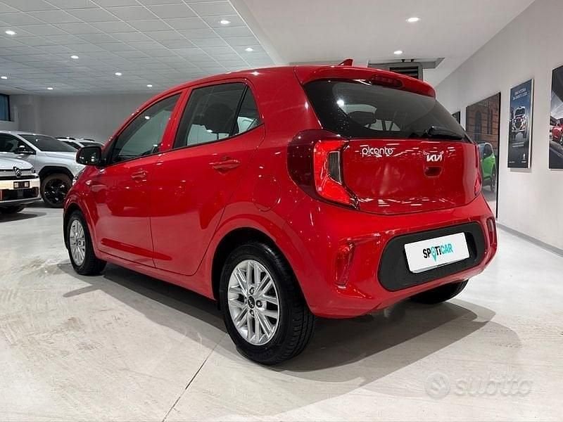 Usata Kia Picanto Urban 67 CV (49 kW) 2023 Rosso Utilitaria