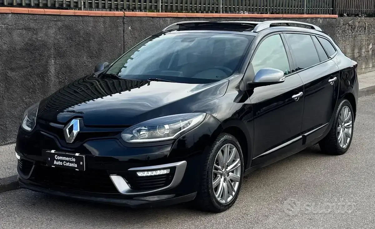 Usata Renault Mégane GT Line GT-Line 110 CV (80 kW) 2014 Nero Station wagon