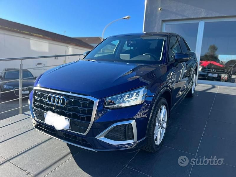 Usata Audi Q2 S-Line 116 CV (85 kW) 2021 Blu SUV