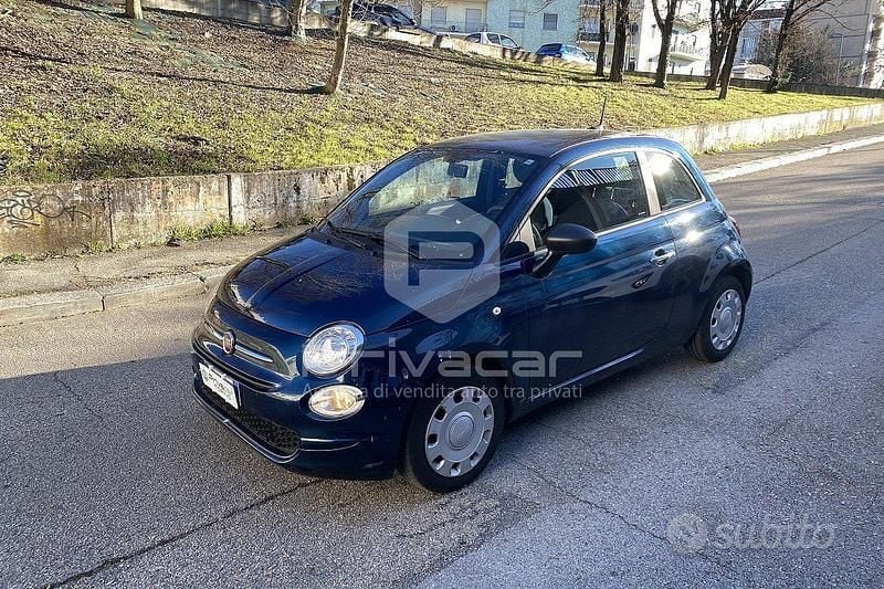 Usata Fiat 500 Club 69 CV (50 kW) 2022 Blu Utilitaria