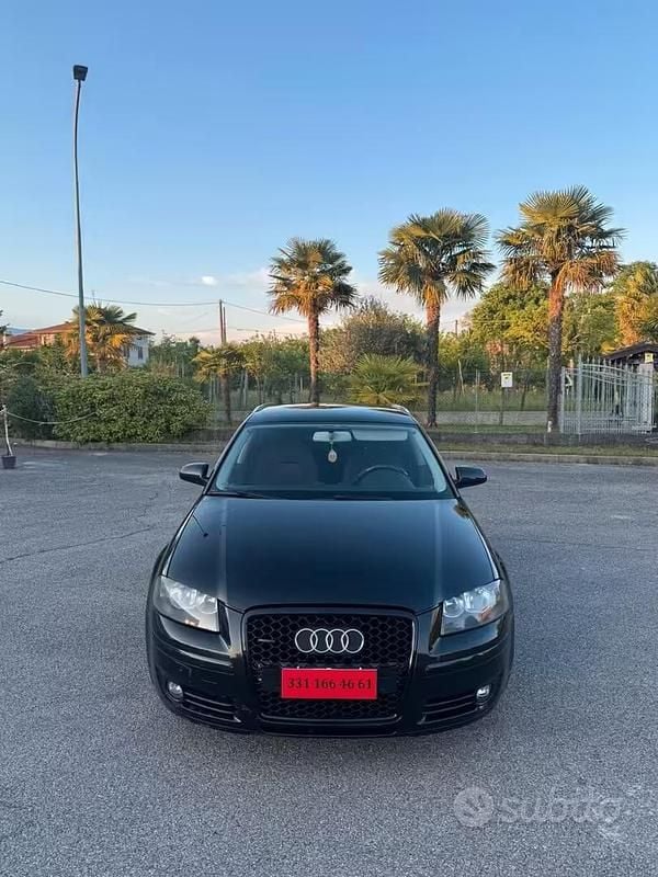 Usata Audi A3 170 CV (125 kW) 2007 Nero Utilitaria