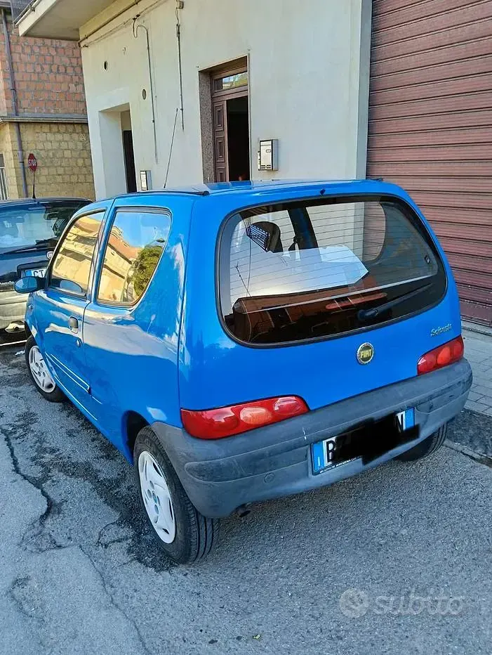 Usata Fiat 600 54 CV (39 kW) 2005 Blu Utilitaria