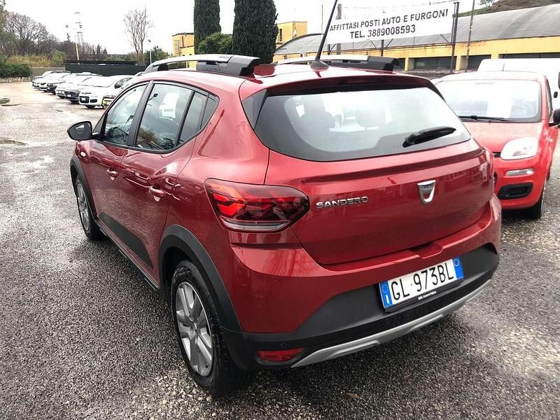 Usata Dacia Sandero Stepway 101 CV (74 kW) 2022 Rosso Berlina