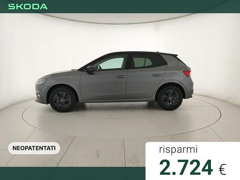 Nuova Skoda Fabia 95 CV (69 kW) 2026 Grigio graphite metallizzato nero tulipa Utilitaria