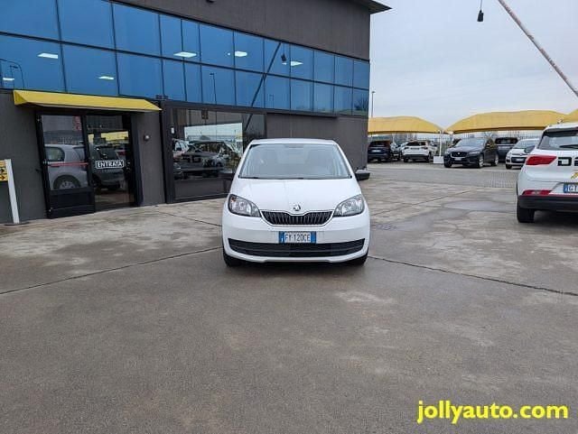 Usata Skoda Citigo G-TEC Active 68 CV (50 kW) 2019 Bianco / pastello Utilitaria