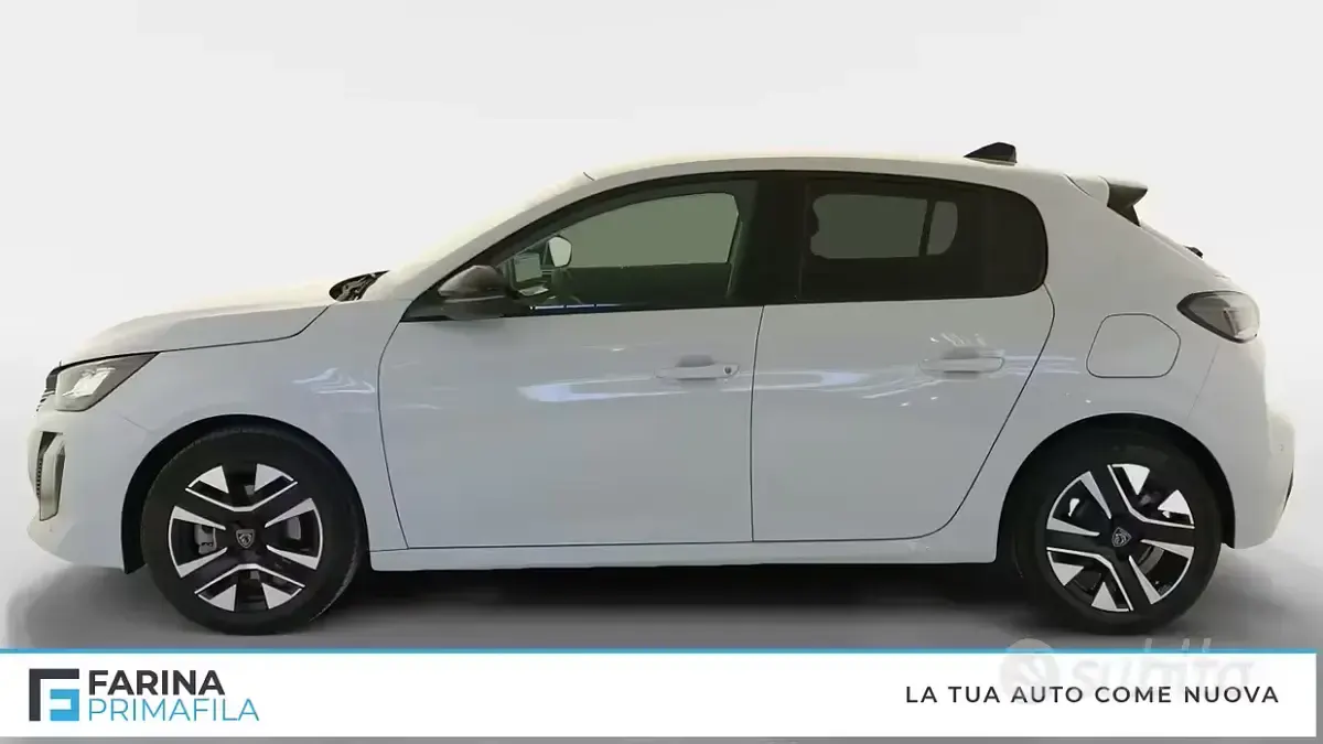 Nuova Peugeot 208 Allure 100 CV (73 kW) 2026 Bianco Utilitaria