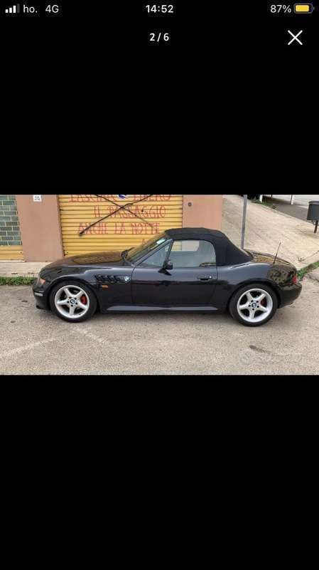 Usata BMW Z3 150 CV (110 kW) 2000 Nero Cabrio