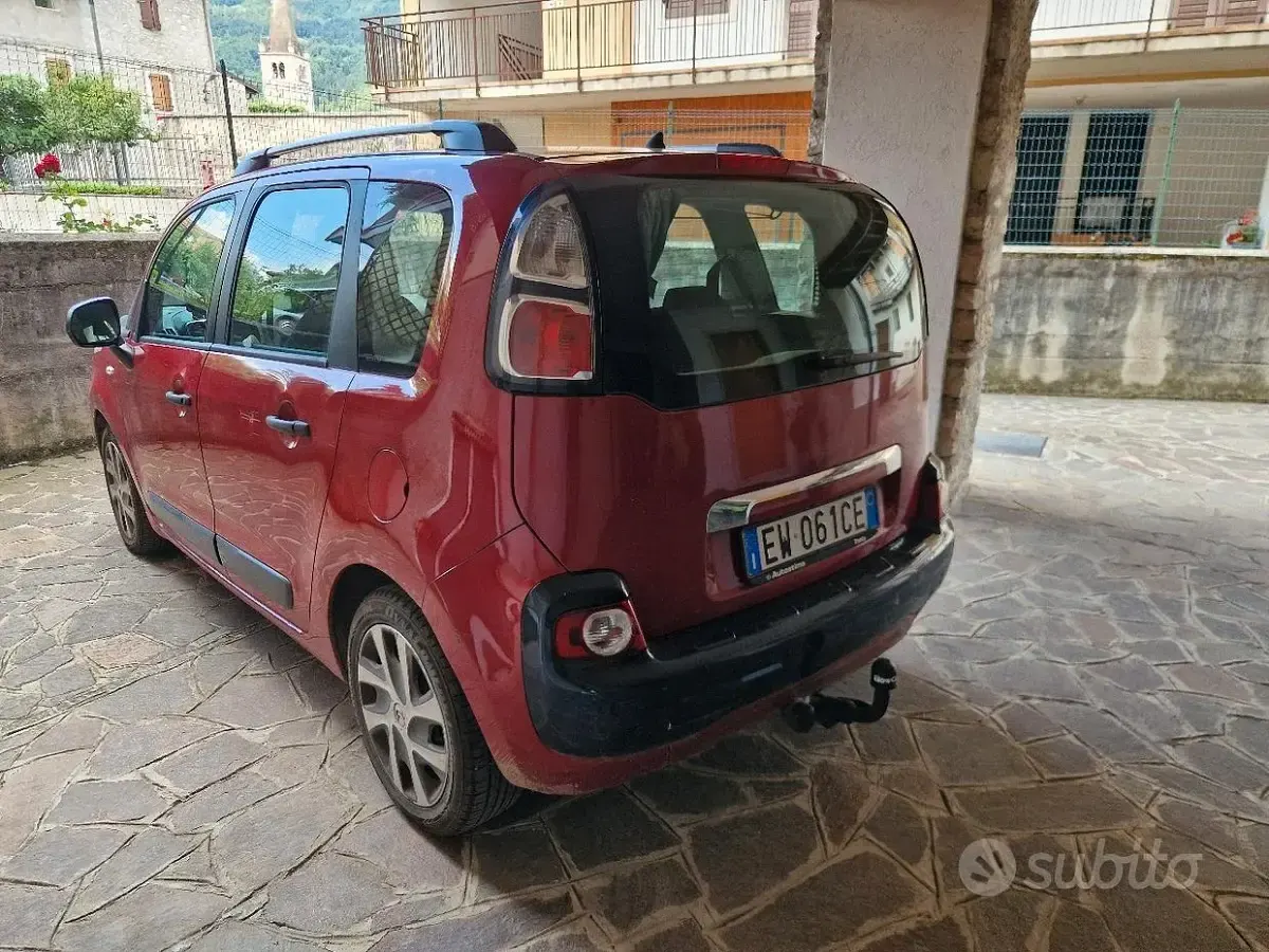 Usata Citroën C3 Picasso 92 CV (67 kW) 2014 Rosso Monovolume
