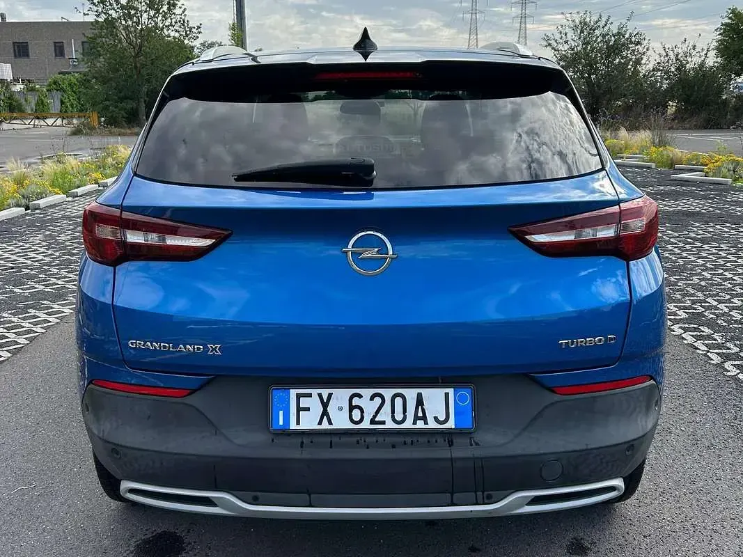 Usata Opel Grandland X Business 131 CV (96 kW) 2019 Blu/azzurro SUV