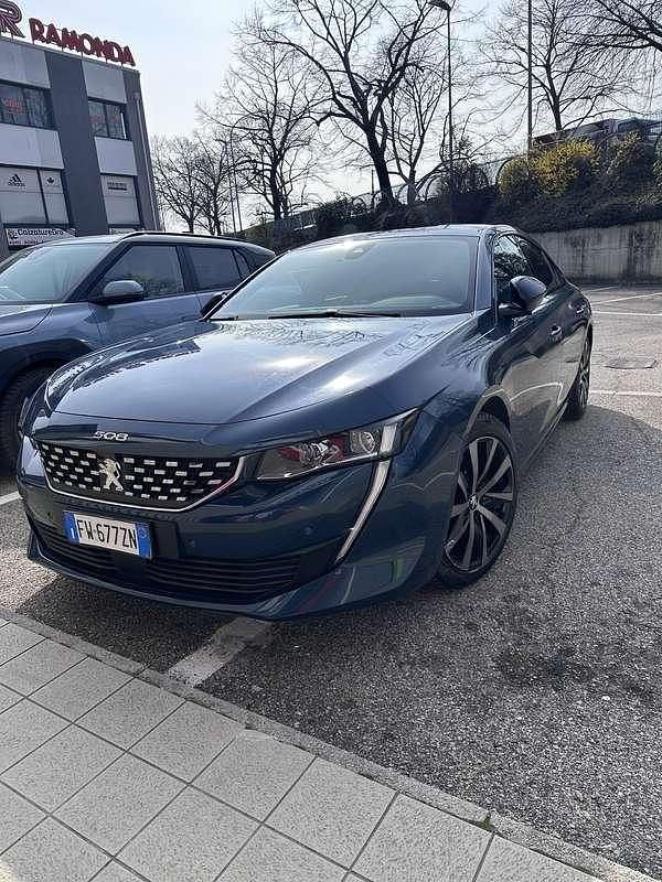 Usata Peugeot 508 177 CV (130 kW) 2019 Blu/azzurro