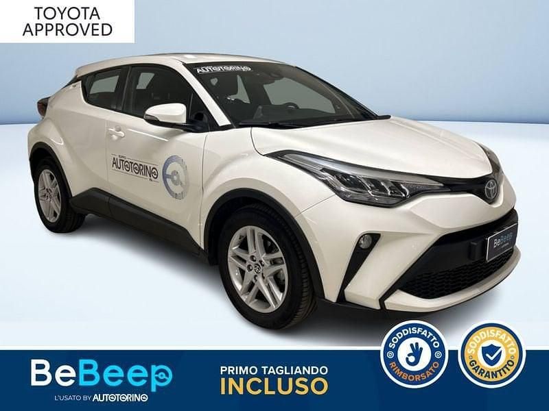 Usata Toyota C-HR Active 98 CV (72 kW) 2023 Bianco pastello SUV