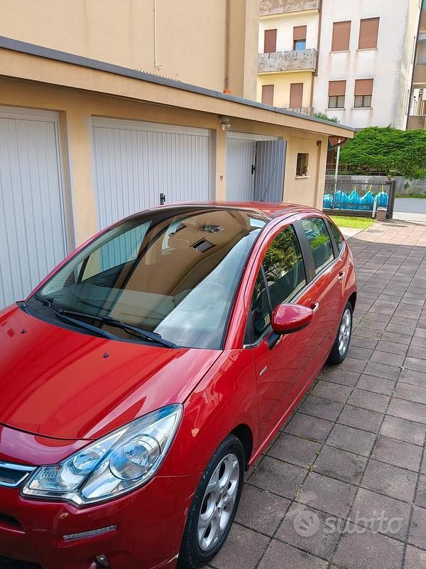 Usata Citroën C3 82 CV (60 kW) 2014 Rosso Utilitaria