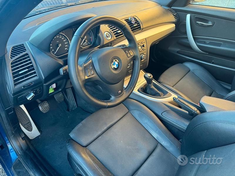 Usata BMW 120 Coupé M Sport 177 CV (130 kW) 2011 Blu Coupé