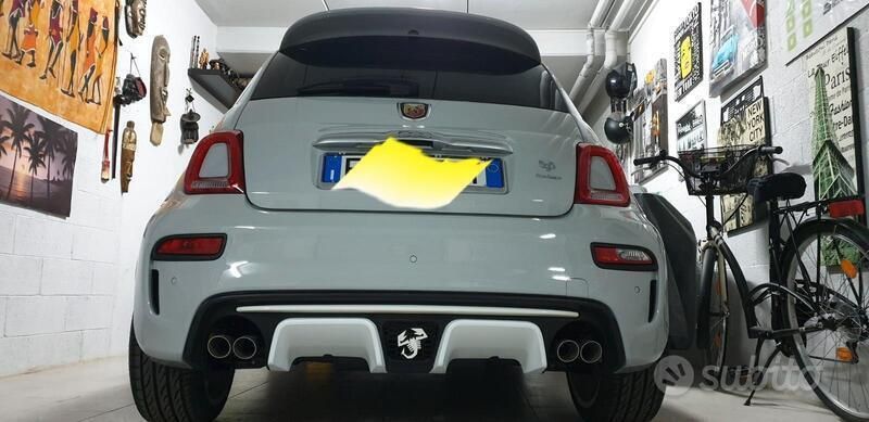 Usata Abarth 595 Turismo 165 CV (121 kW) 2017 Grigio Utilitaria