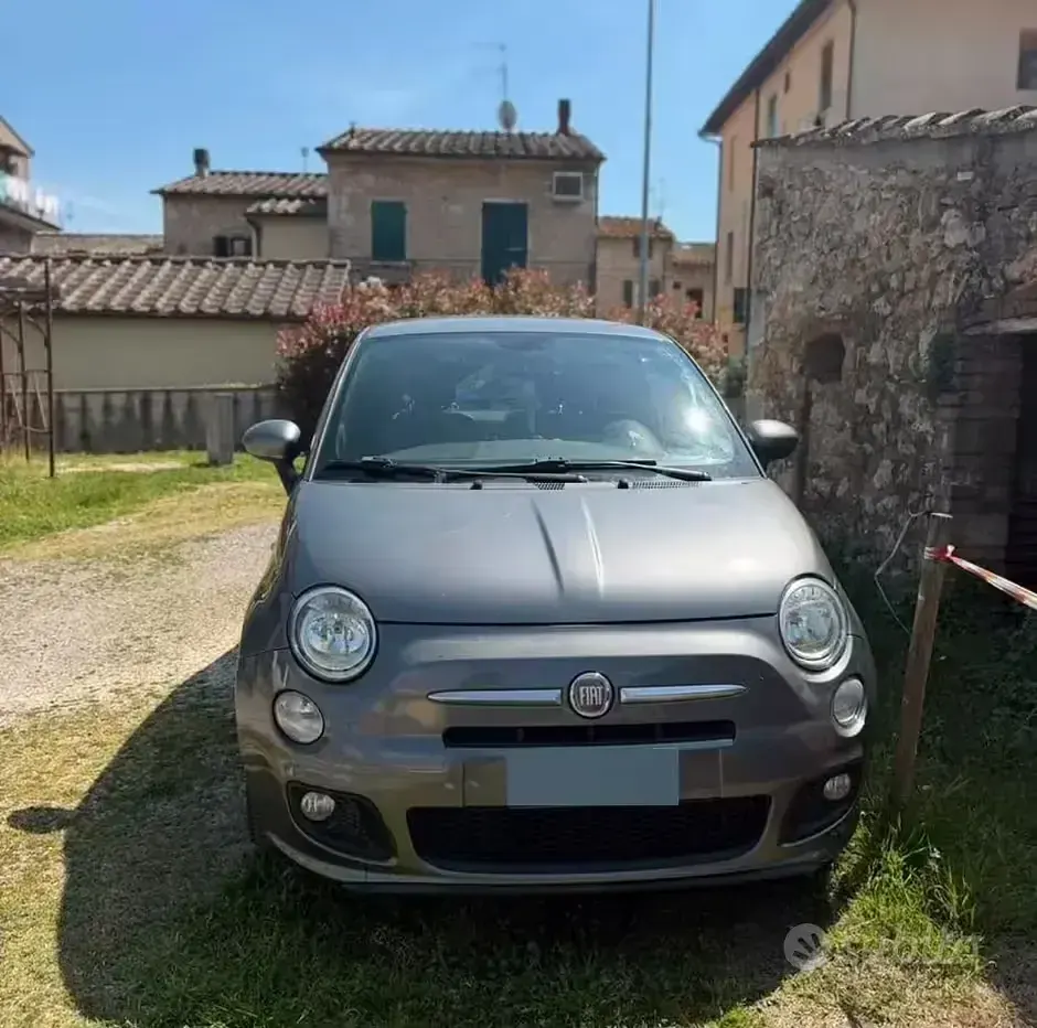 Usata Fiat 500 69 CV (50 kW) 2014 Grigio Berlina