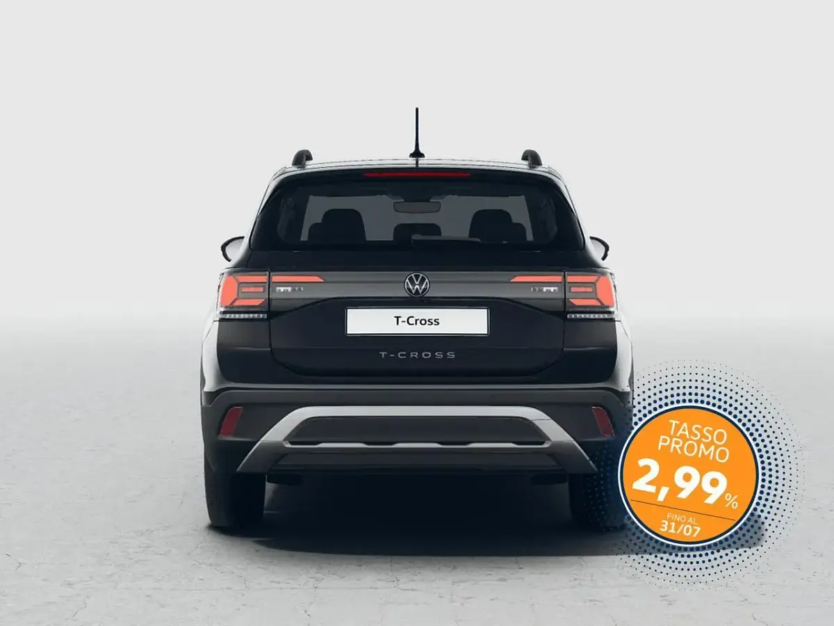 Nuova VW T-Cross Edition 116 CV (85 kW) 2026 Nero SUV