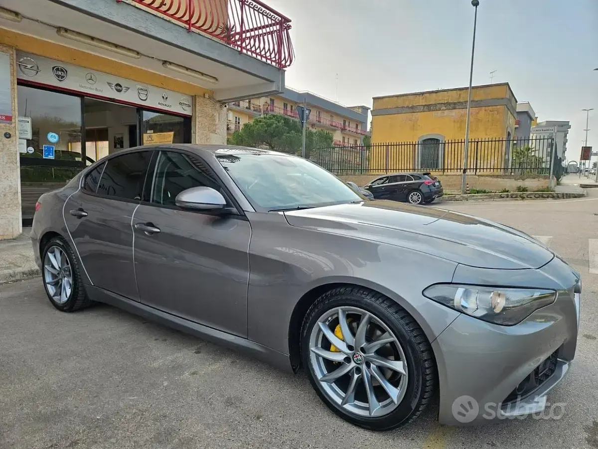 Brugt Alfa Romeo Giulia 150 HK (110 kW) 2017 Grå Sedan
