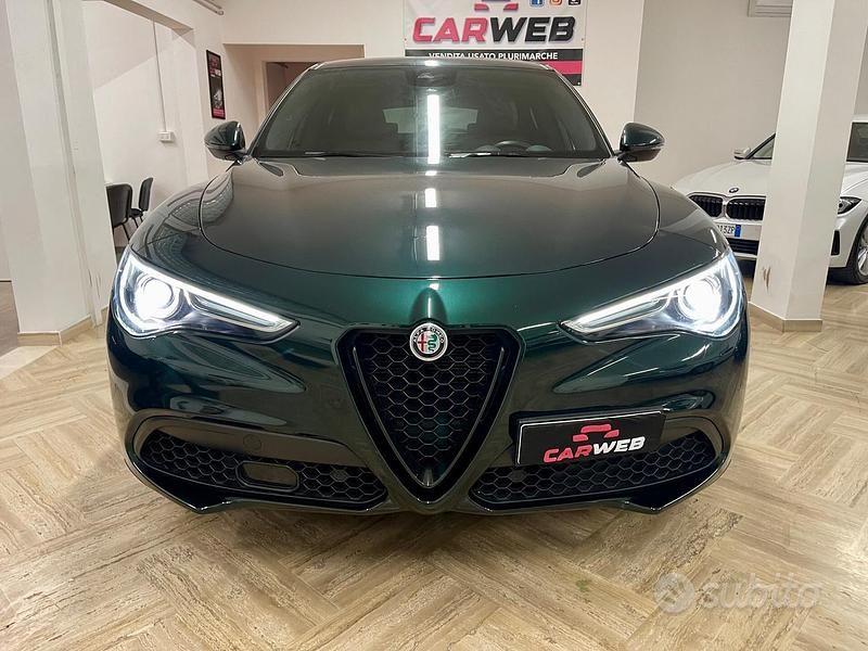 Usata Alfa Romeo Stelvio Veloce 280 CV (205 kW) 2021 Verde SUV