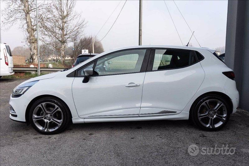 Usata Renault Clio IV Intens 110 CV (80 kW) 2018 Bianco Berlina