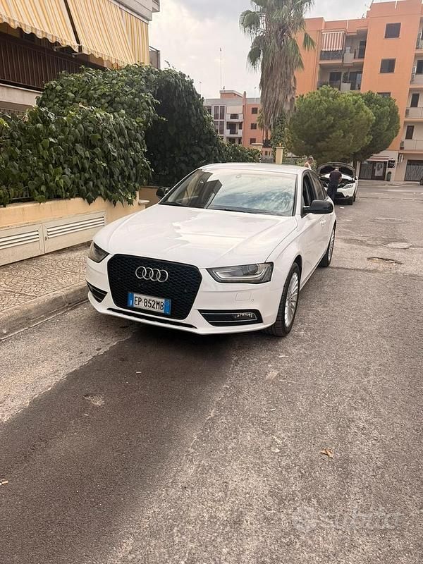 Usata Audi A4 150 CV (110 kW) 2014 Bianco Berlina